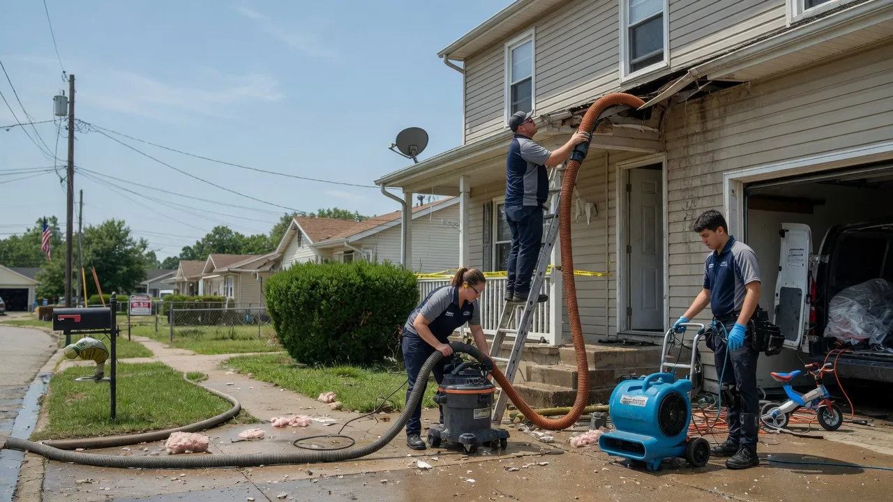 Water Damage Restoration in Dixon, IL near me